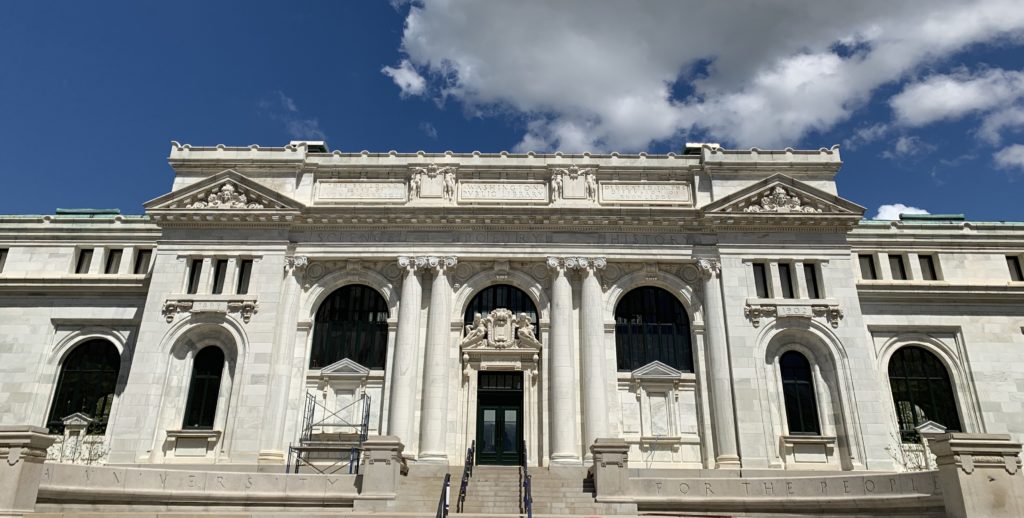 The Carnegie Library at Mount Vernon Square, Washington, D.C., home of the DC History Center